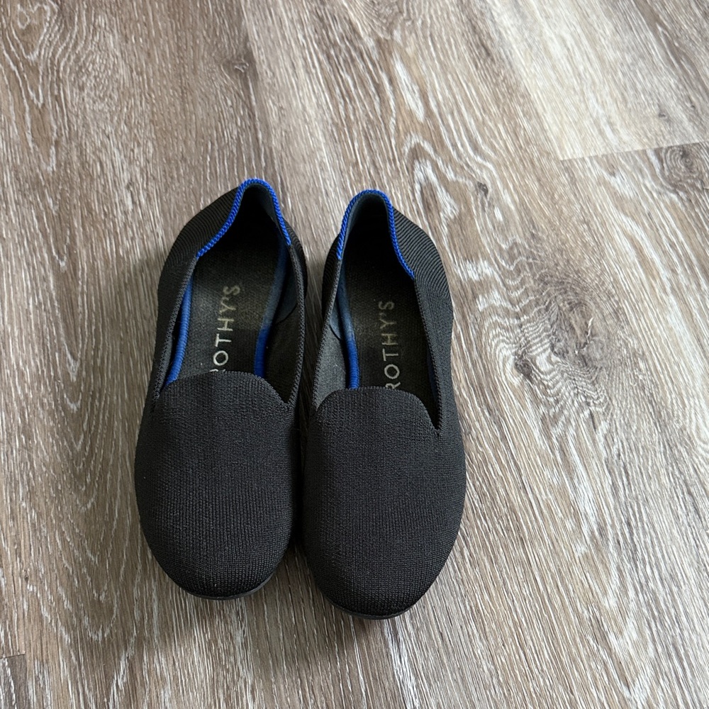 Black Slip-On Shoes